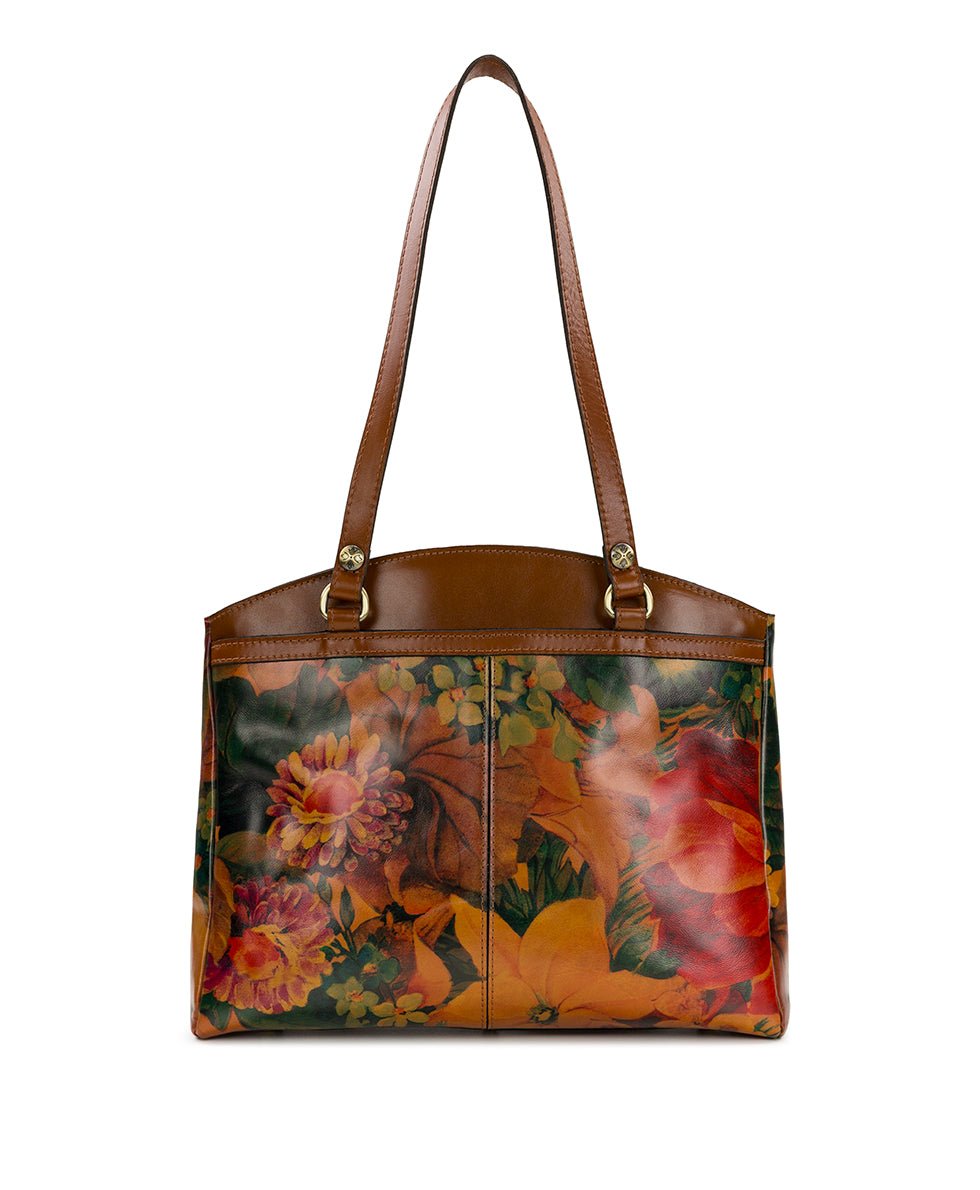 poppy tote multi print